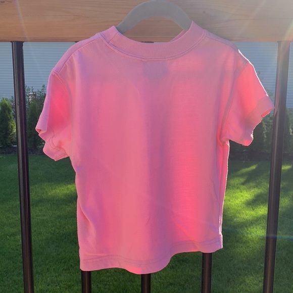 Girl's Embroidered Flower T-Shirt - Picture 4 of 5